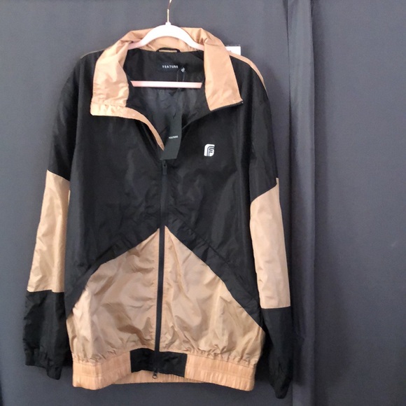 NWT Exclusive Feature Store size XL Track pants and jacket set in Black Nude - Picture 5 of 8